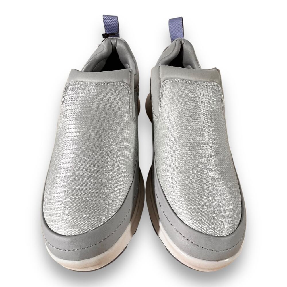 Cougar Gray Waterproof Slip On Walking Shoes Vegan Comfort Size 9 - Picture 5 of 9